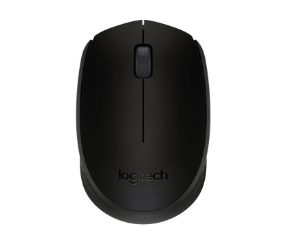 logitech m171 wireless mouse top view