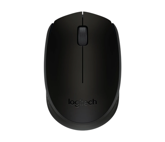 logitech m171 wireless mouse top view