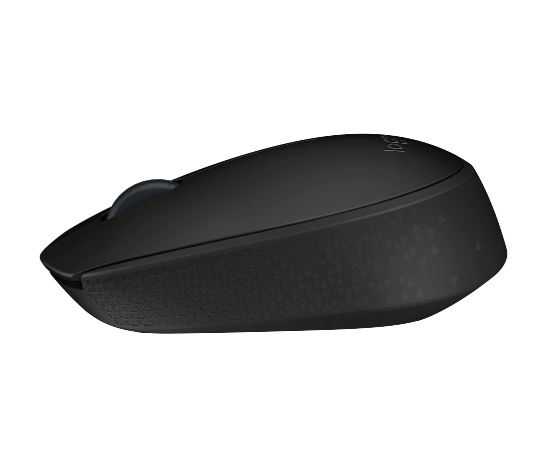logitech m171 wireless mouse side view