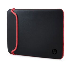 HP Neoprene Reversible 15.6″ Laptop Sleeve (V5C30AA) – Black/Red